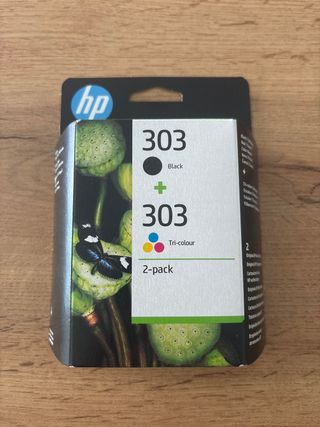 Cartuchos Tinta HP 303 Negro + Tricolor Pack