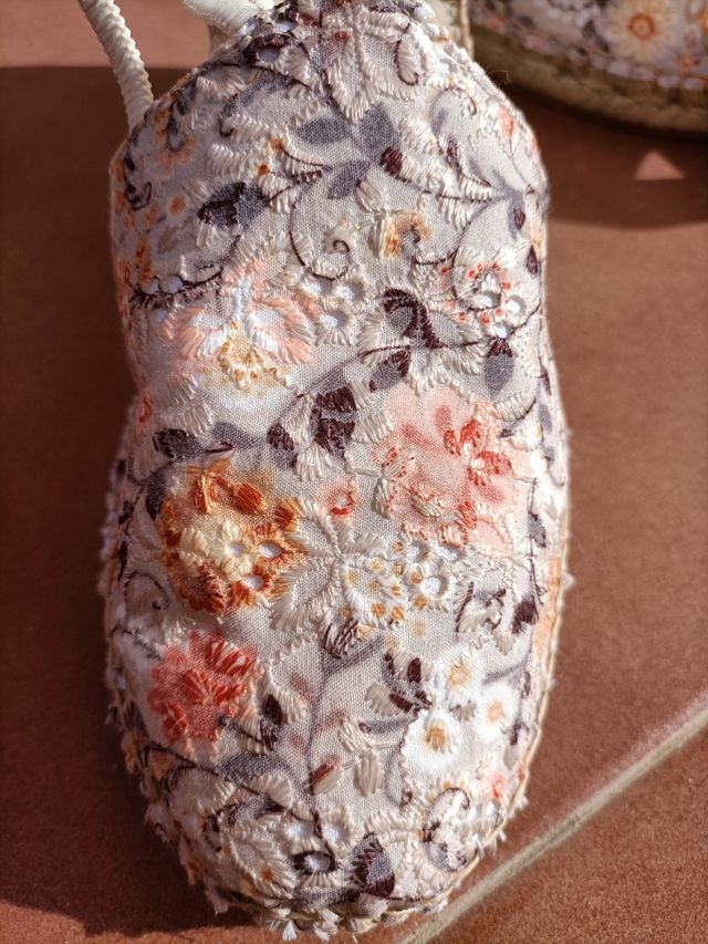 Cuñas esparto florales t. 38