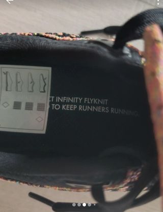 Nike React Infinity Run Flyknit 3 Negro