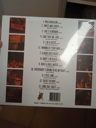 The Beatles "Concierto en Madrid 1965" CD