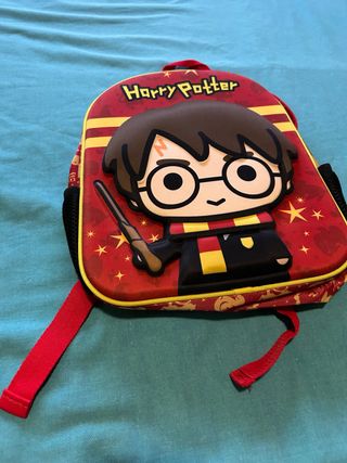 Mochila Escolar Harry Potter 3D