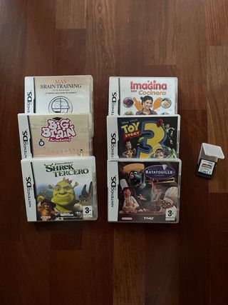 Juegos Nintendo DS a 6 euros.
