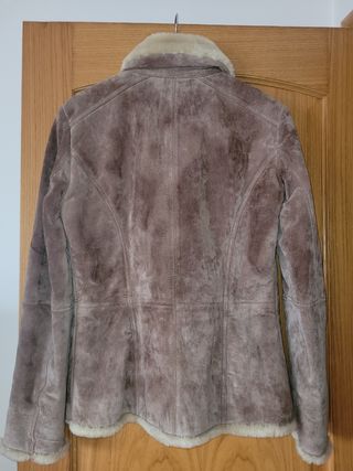Chaqueta Oakwood piel marrón etilo Motero Mujer. 