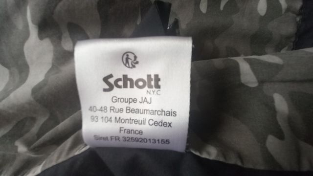 Chaqueta Schott entretiempo
