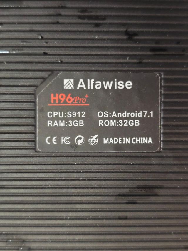 Box TV H96 Pro+ 4K Ultra HD