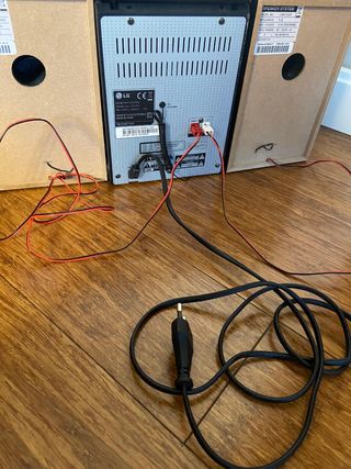 Minicadena LG Plata y Negro