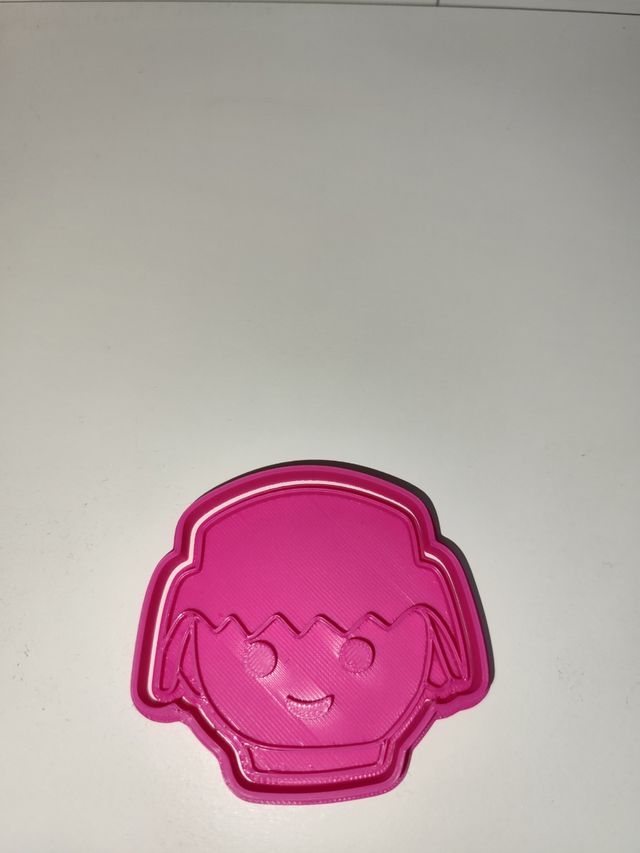 Cortador de Galletas Playmobil Rosa