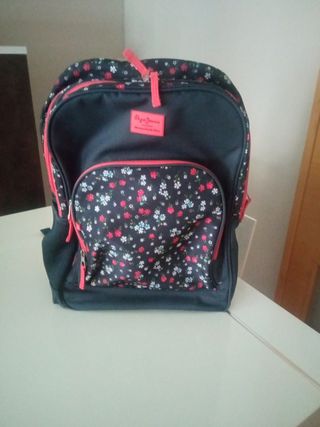 Mochila escolar Pepe Jeans floral