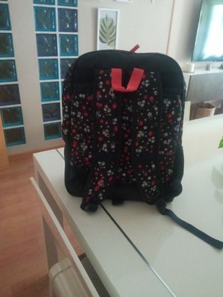 Mochila escolar Pepe Jeans floral