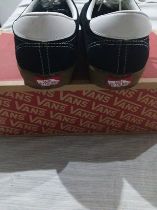 Zapatillas Vans Sport Low - Negro Goma
