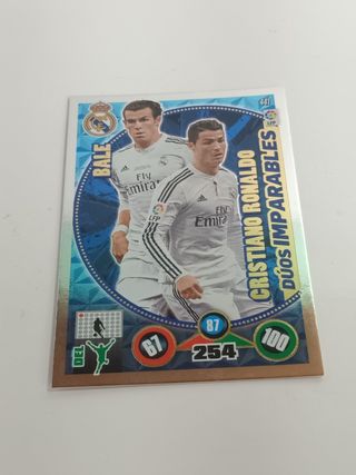 Dúo Imparable Ronaldo Bale 14-15 Card Adrenalyn XL