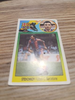Cromo Liga 93-94 Stoichkov FC Barcelona