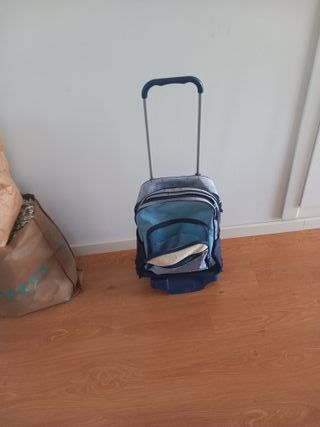 Mochila escolar con ruedas y sin ruedas