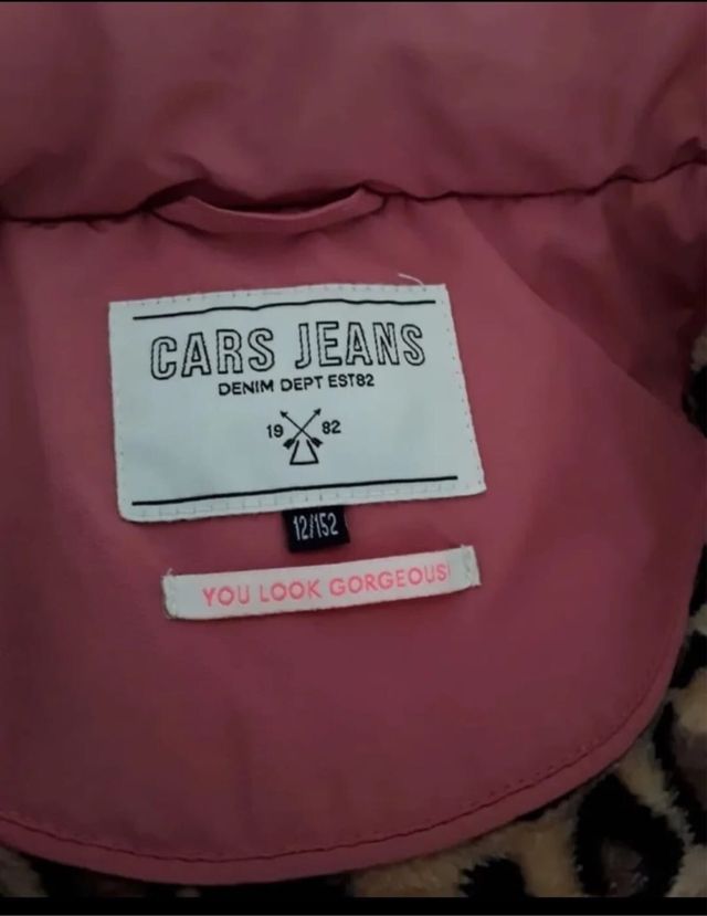 Chaqueta acolchada capucha 12 años Car Jeans