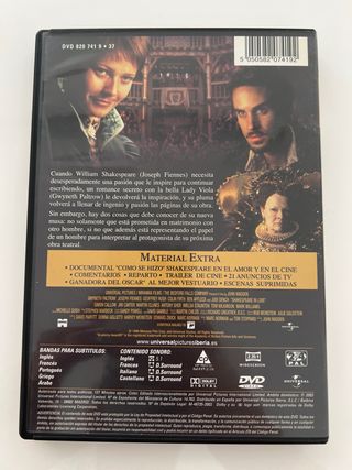 Shakespeare in Love DVD (Español)