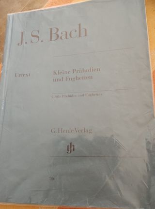 J.S. Bach Kleine Präludien und Fughetten Urtext