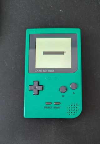 Game Boy Pocket Verde IPS retroiluminada