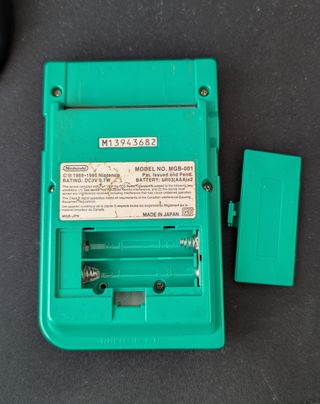 Game Boy Pocket Verde IPS retroiluminada