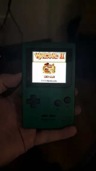 Game Boy Pocket Verde IPS retroiluminada