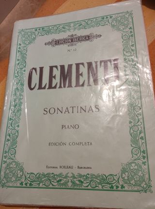 Sonatinas Clementi N.º 12 Piano