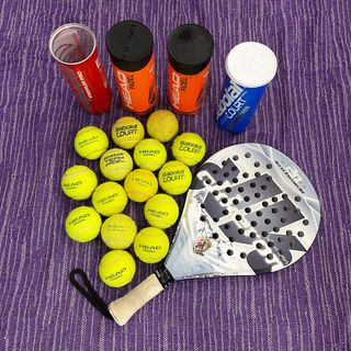 Raqueta Padel Akkeron Atlas R20 + 15 Pelotas