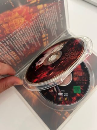 DVD Moulin Rouge! Romance Musical Español