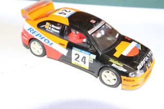 Lote 3 Coches Scalextric Rally