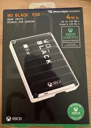 WD BLACK P10 Disco Duro 4TB Xbox