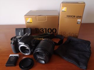 Nikon D3100 + Lente Nikkor 18-105mm VR