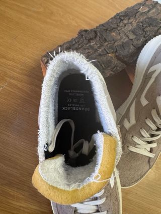 Sneakers uomo beige e bianche