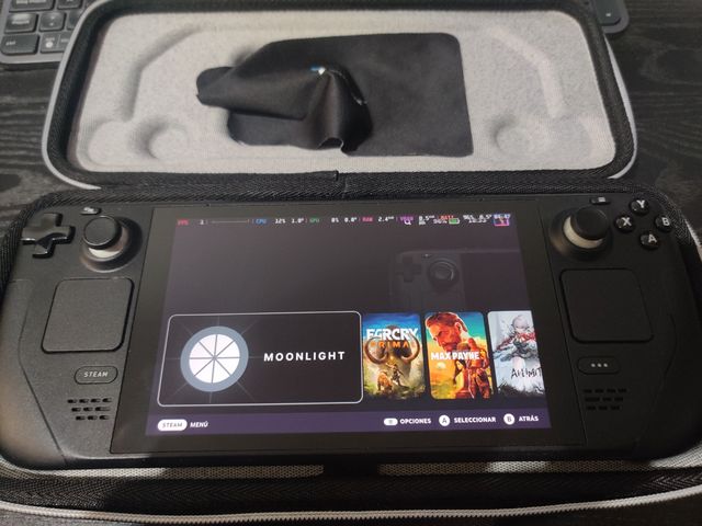 Steam deck 1TB + SD 512GB