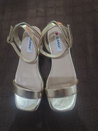 Sandalias ULANKA Talla 37 Doradas