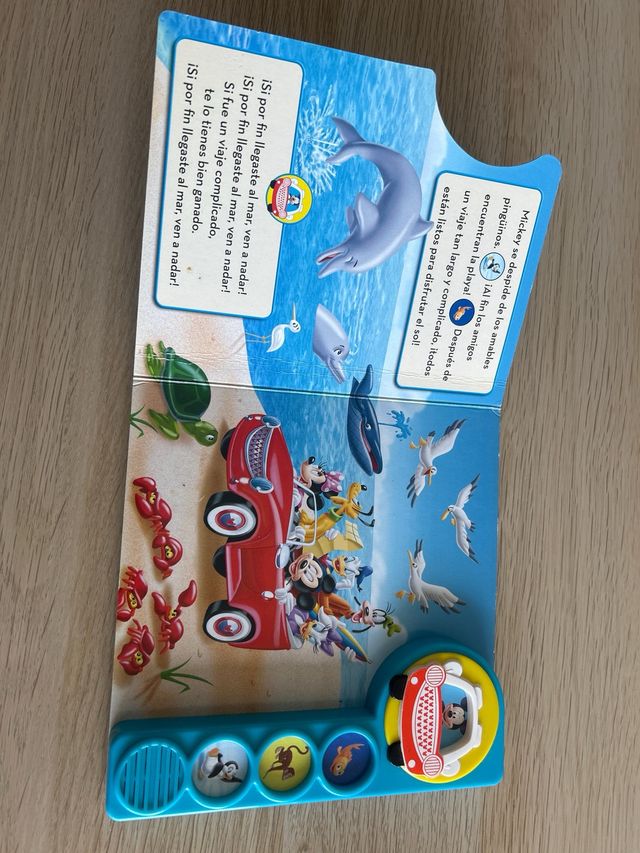 Si estás contento ven aquí. La casa de Mickey Mous