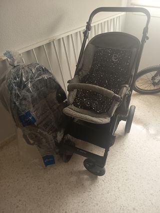 Carrito de bebé Jane gris
