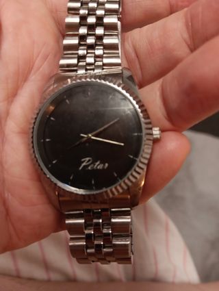 Reloj Petar Petrov  Plateado 