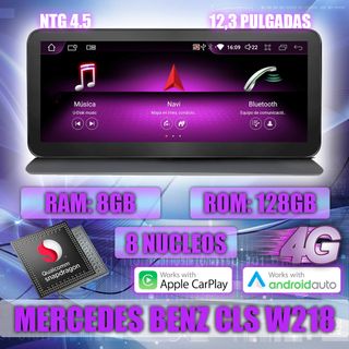 PANTALLA GPS MERCEDES BENZ CLS W218 NTG.45 CARPLAY