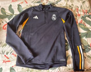 Sudadera Real Madrid Adidas azul marino - Talla S