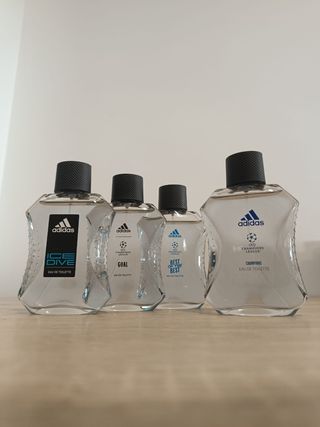 Lote 4 Perfumes Adidas Hombre