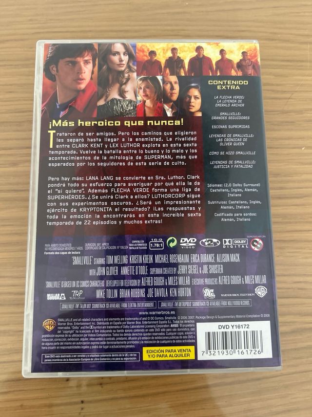 Smallville Temporada 6 DVD