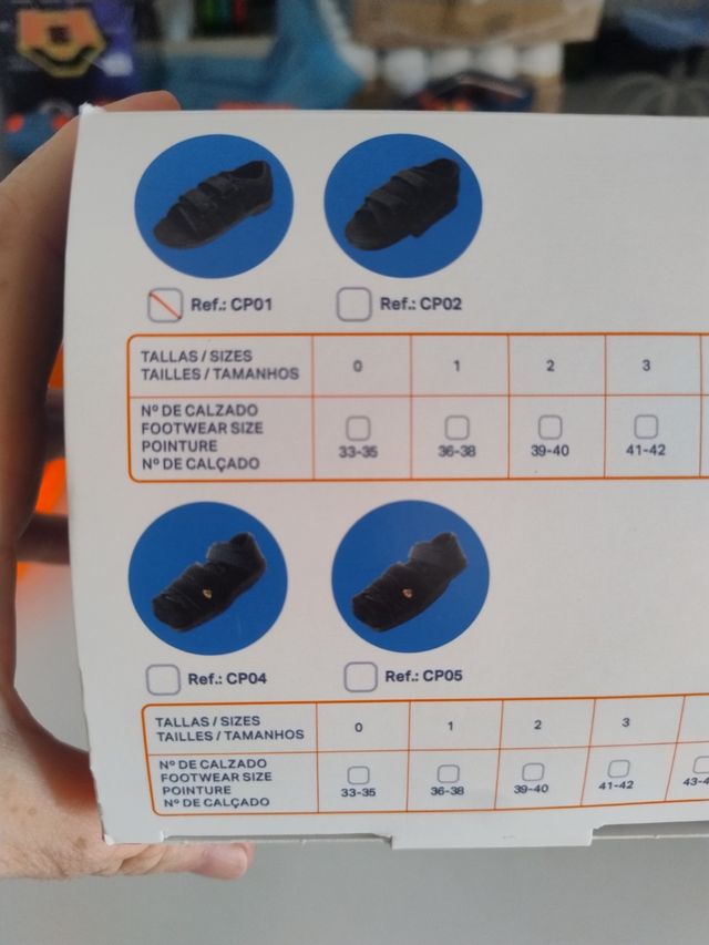 Zapato Postoperatorio Orliman Talla XL