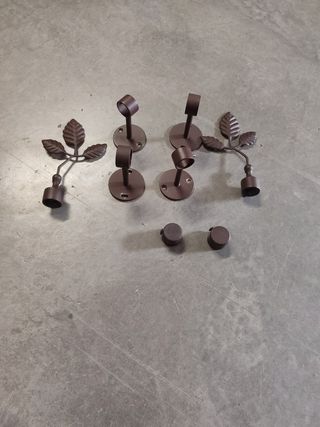 Accesorios para cortinas de metal