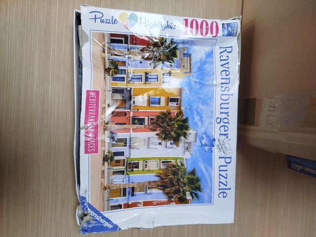 Puzzle Ravensburger 1000 piezas Mediterráneo
