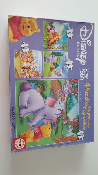 Puzles Winnie the Pooh Educa 4 Puzzles