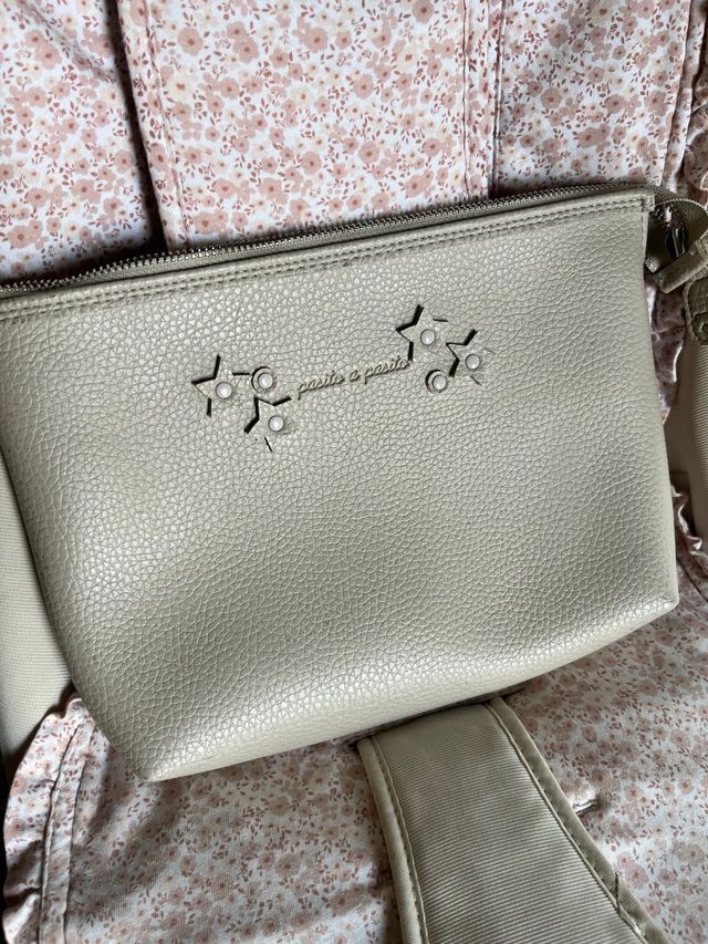 Neceser impermeable beige Pasito a Pasito
