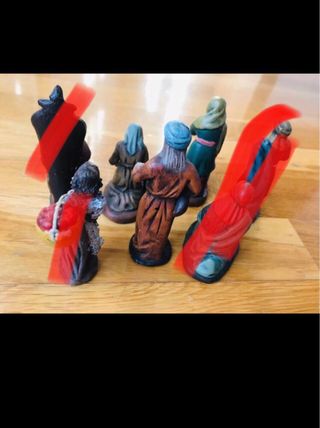 Figuras belén. 8 cm