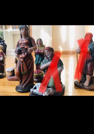 Figuras belén. 8 cm