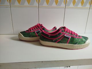 Zapatillas Kawasaki Mujer Verdes