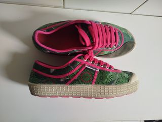 Zapatillas Kawasaki Mujer Verdes