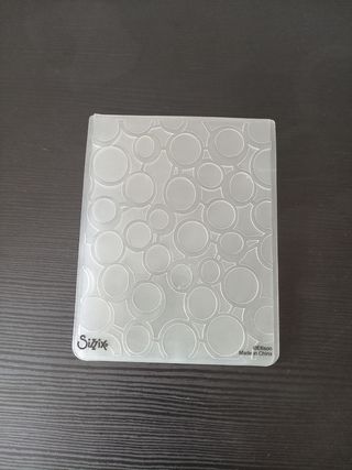 Carpeta de repujado Sizzix círculos