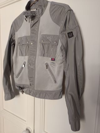 Cazadora Belstaff Gris Perla Talla S